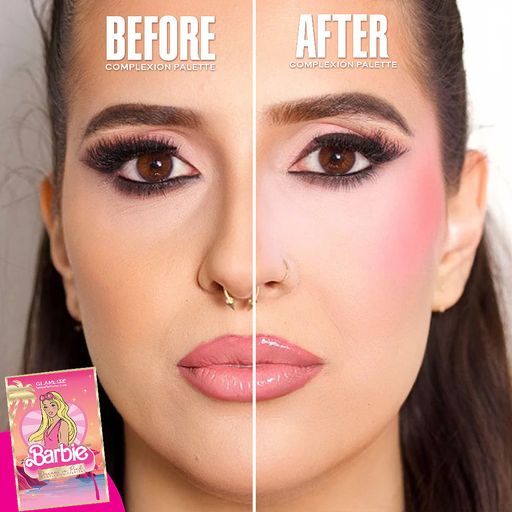 Barbie x Glamlite "Dream in Pink" (Pink) Complexion Kit - Image 4