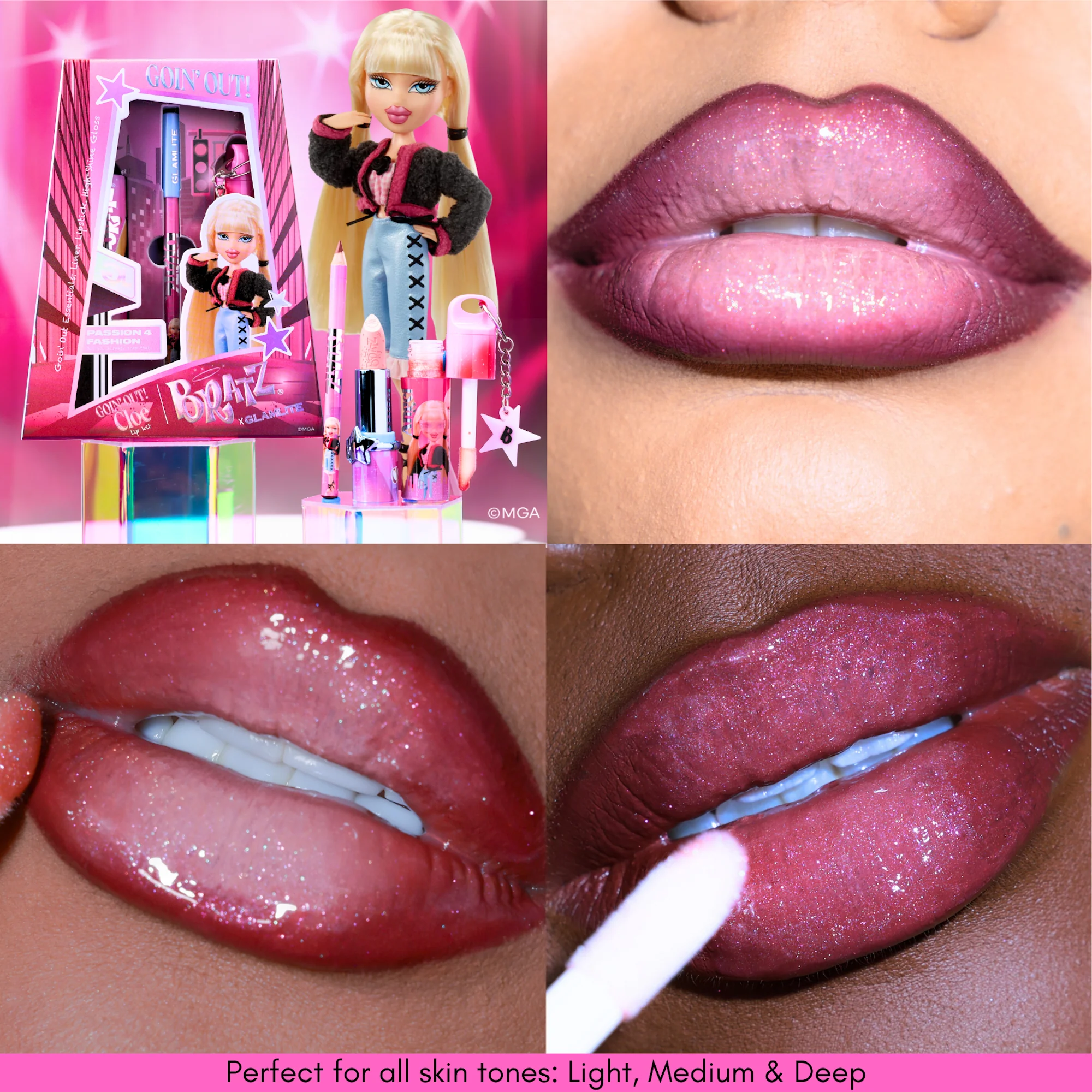 Bratz x Glamlite Goin' Out Cloe Lip Kit - Image 4